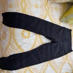 lululemon high times pants with mesh inlay